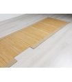 Alfombra de pasillo de Bambú con Cenefa de Yute. Forma especial para cliente.