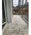 Fotografía de Cliente - Alfombra Torino - Color Beig - Cortada a medida con forma especial