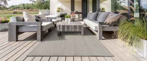 Alfombra de Exterior e Interior Para terrazas Jardines o Balcones